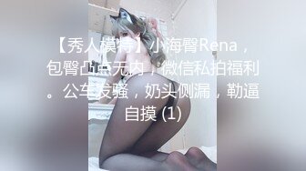 【秀人模特】小海臀Rena，包臀凸点无内，微信私拍福利。公车发骚，奶头侧漏，勒逼自摸 (1)