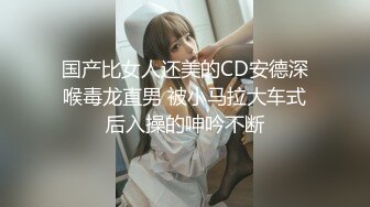 国产比女人还美的CD安德深喉毒龙直男 被小马拉大车式后入操的呻吟不断